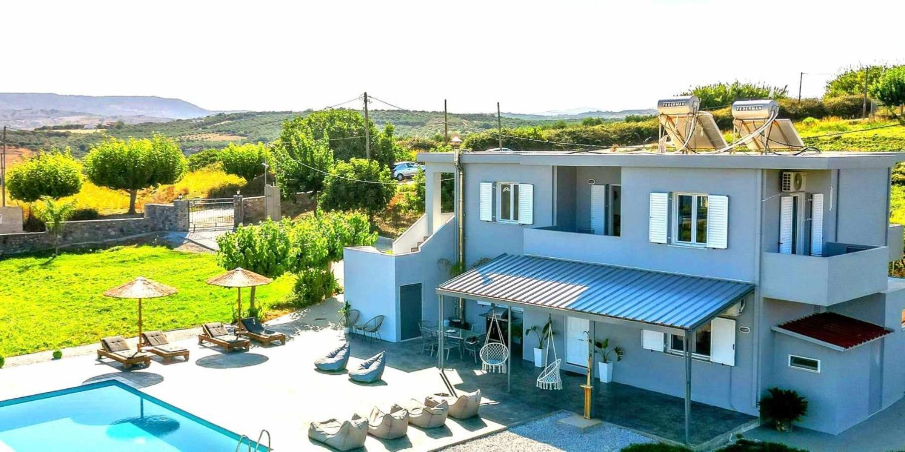 Blue Harmony Villa Dhrámia Eksteriør bilde