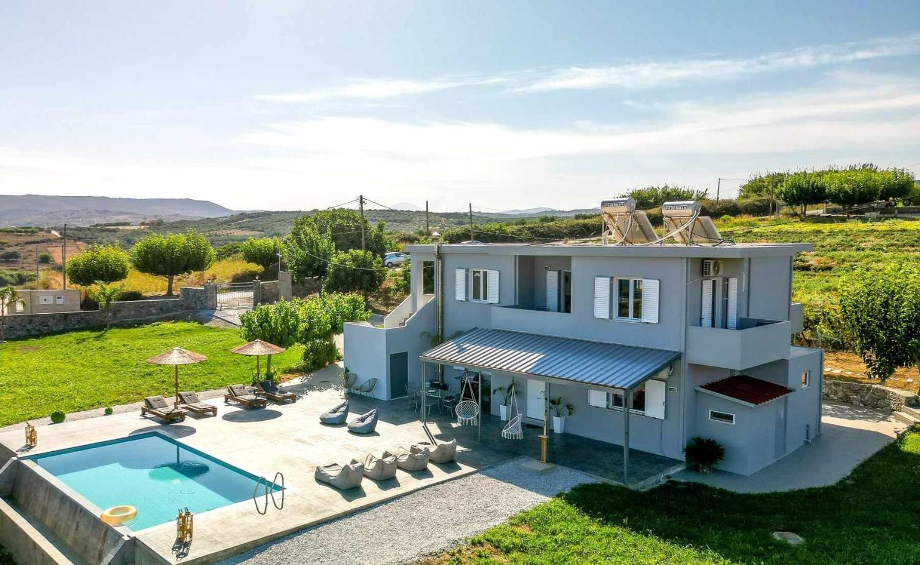 Blue Harmony Villa Dhrámia Eksteriør bilde